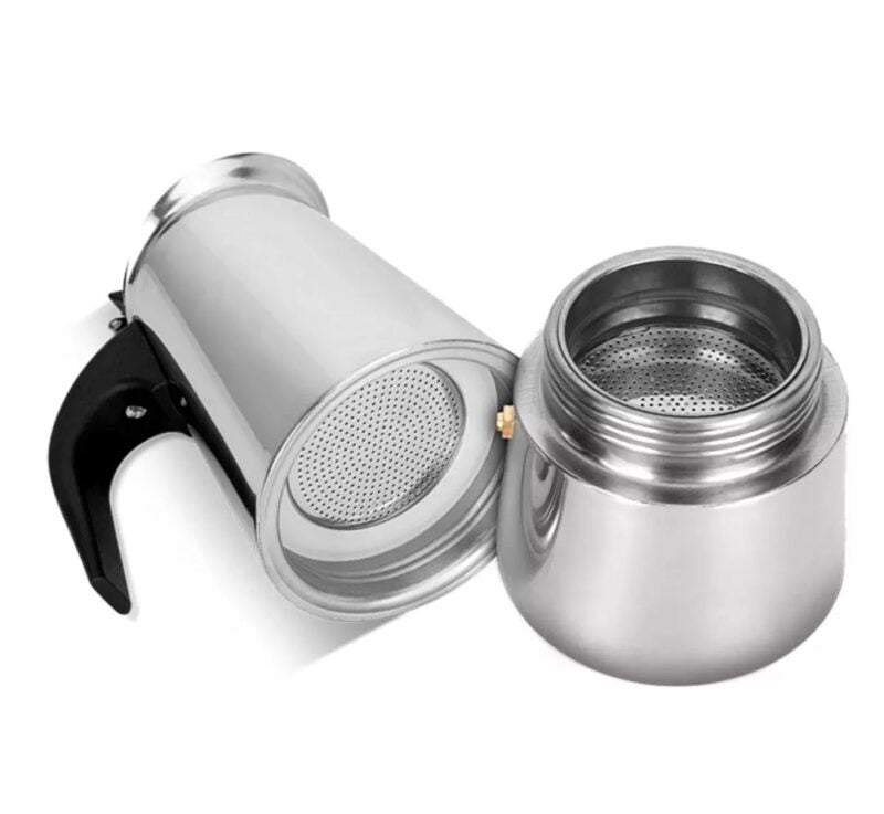 S-CAFE STAINLESS STEEL 6 CUPS (300ML) MOKA POT