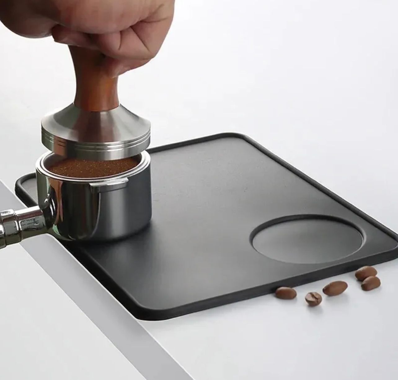 Anti-Skid Coffee Tamper Mat, Non-Slip