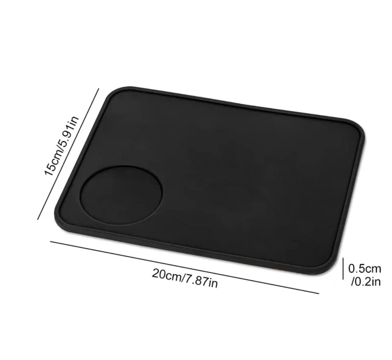 Anti-Skid Coffee Tamper Mat, Non-Slip