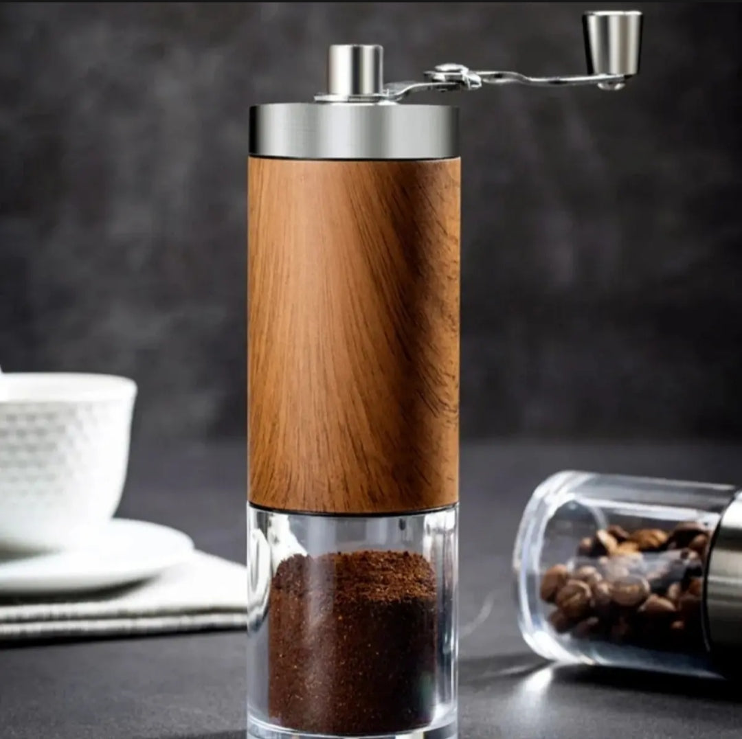 Portable Manual Coffee Grinder with Ceramic Burr