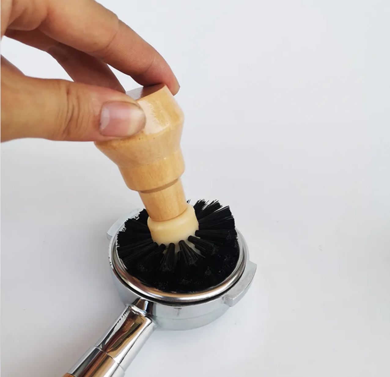Coffee Portafilter Cleaning Brush - 51/53/54/58mm