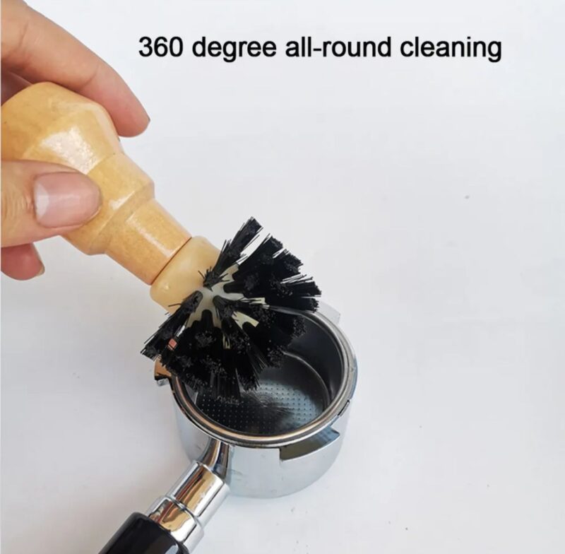 Coffee Portafilter Cleaning Brush - 51/53/54/58mm