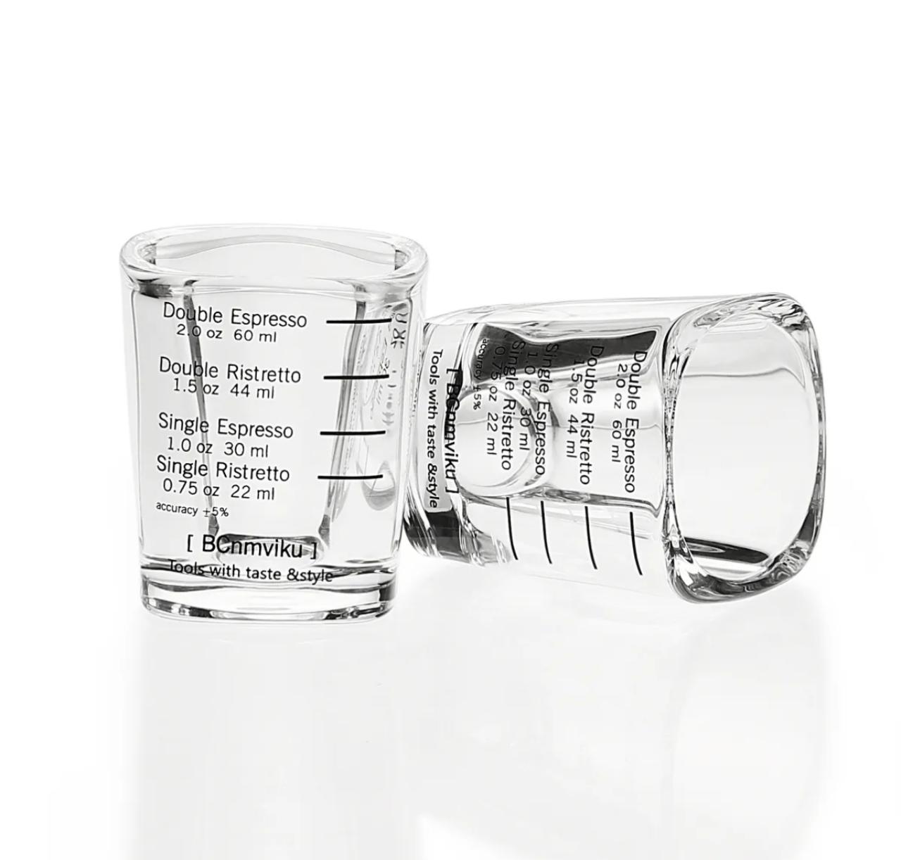 Espresso Measuring Shot Glasses