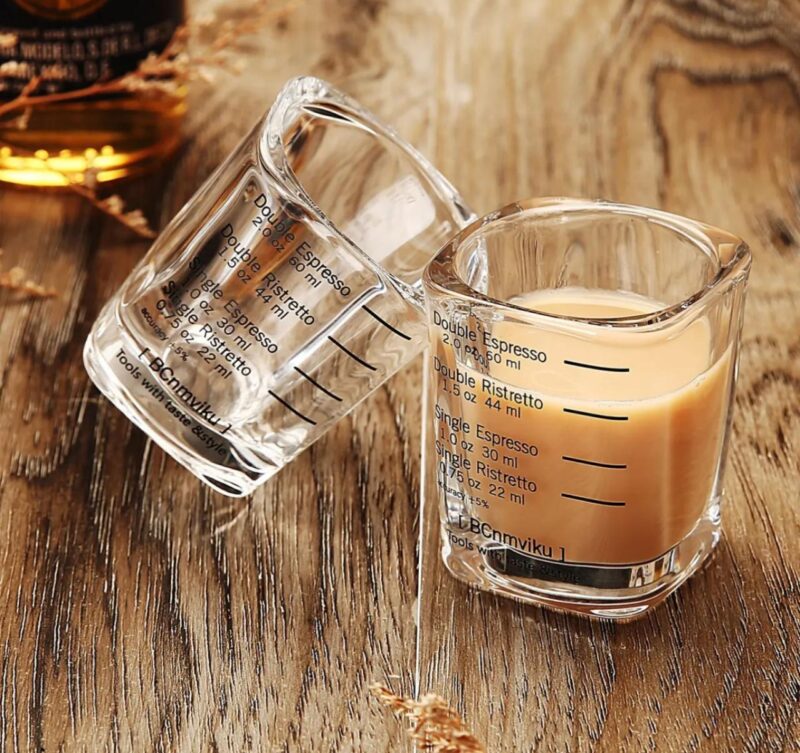 Espresso Measuring Shot Glasses