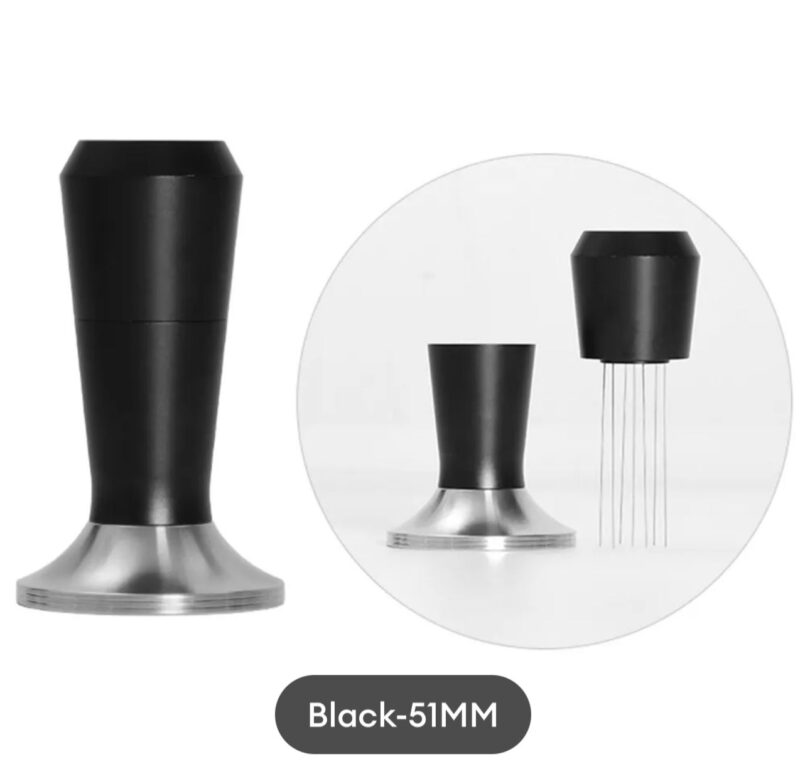 2 in 1 Coffee temper with WDT Tool-51mm,53mm,58mm - 58mm