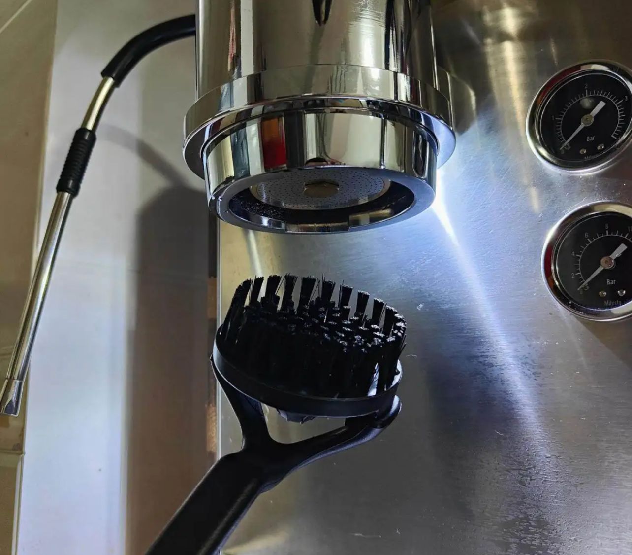 Coffee Machine Cleaning Brush