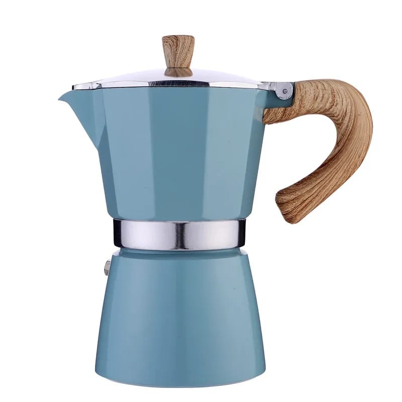 S-Cafe Premium Moka Pot (300Ml) - White