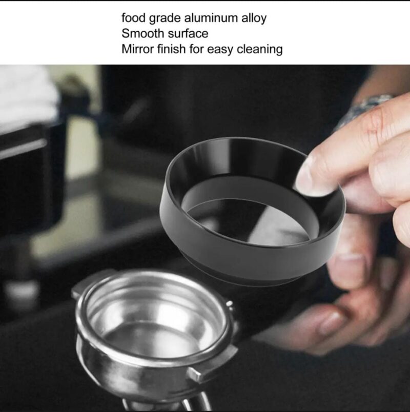 51mm Portafilter Dosing Ring, Dosing Funnel for Delonghi Dedica and others