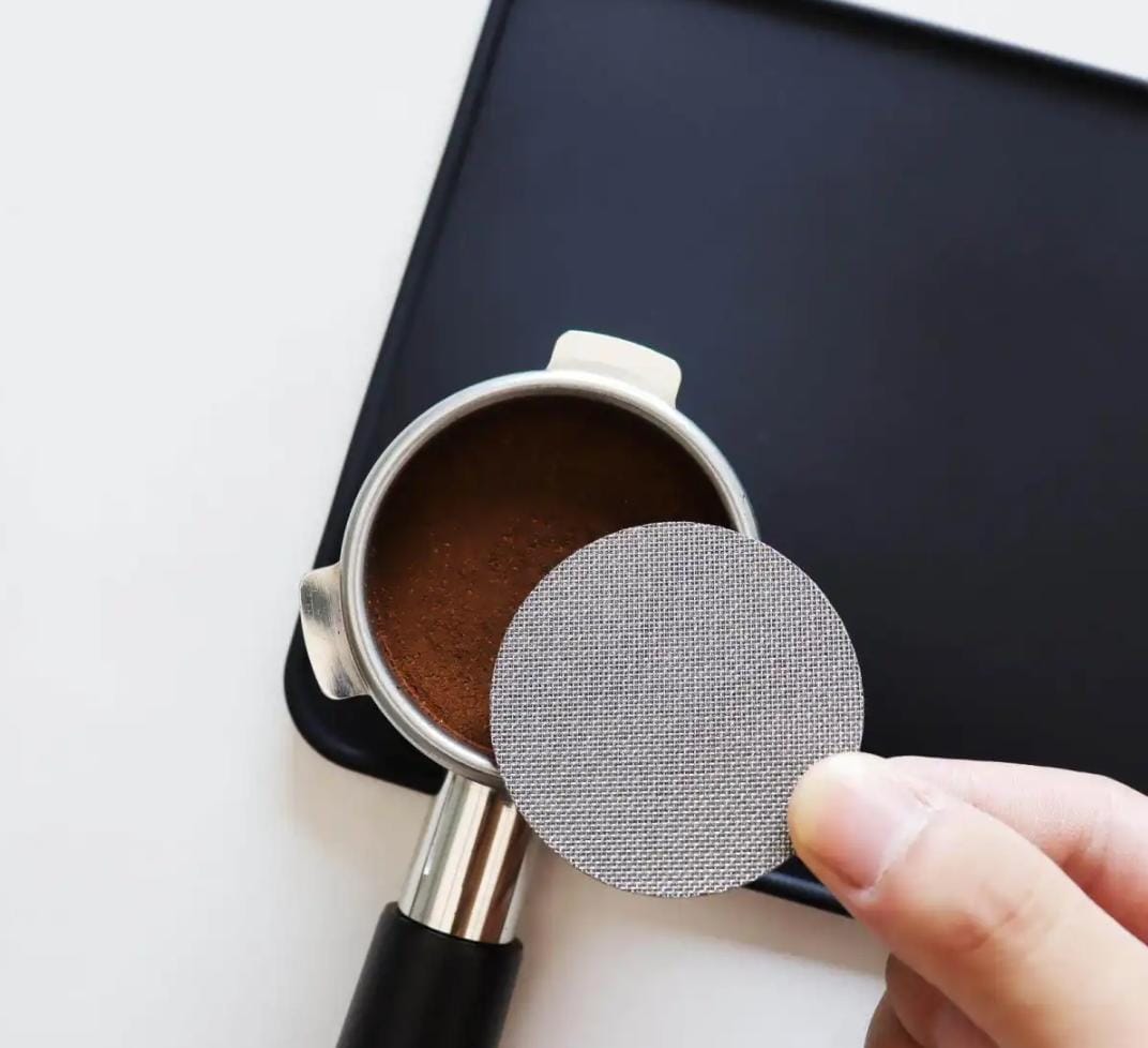 Espresso Mesh Puck Screen for 51mm, 53mm, 58mm Group Handle - 58mm