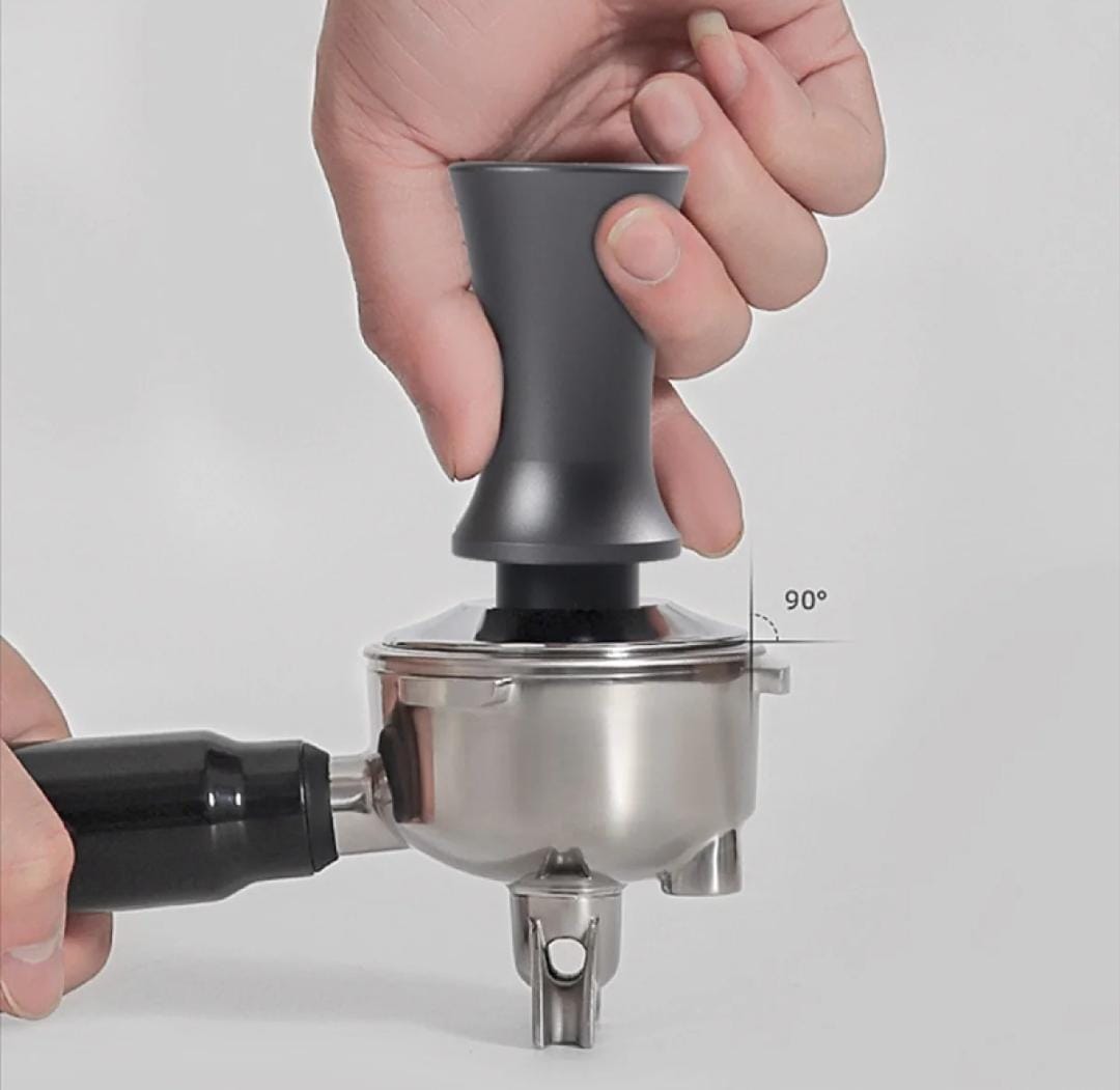 Adjustable Calibrated Coffee Tamper Stainless Steel for Cafe, Office, Home - 58mm