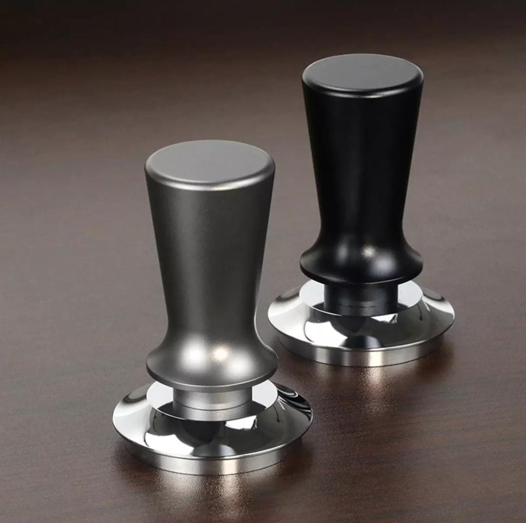 Adjustable Calibrated Coffee Tamper Stainless Steel for Cafe, Office, Home - 58mm