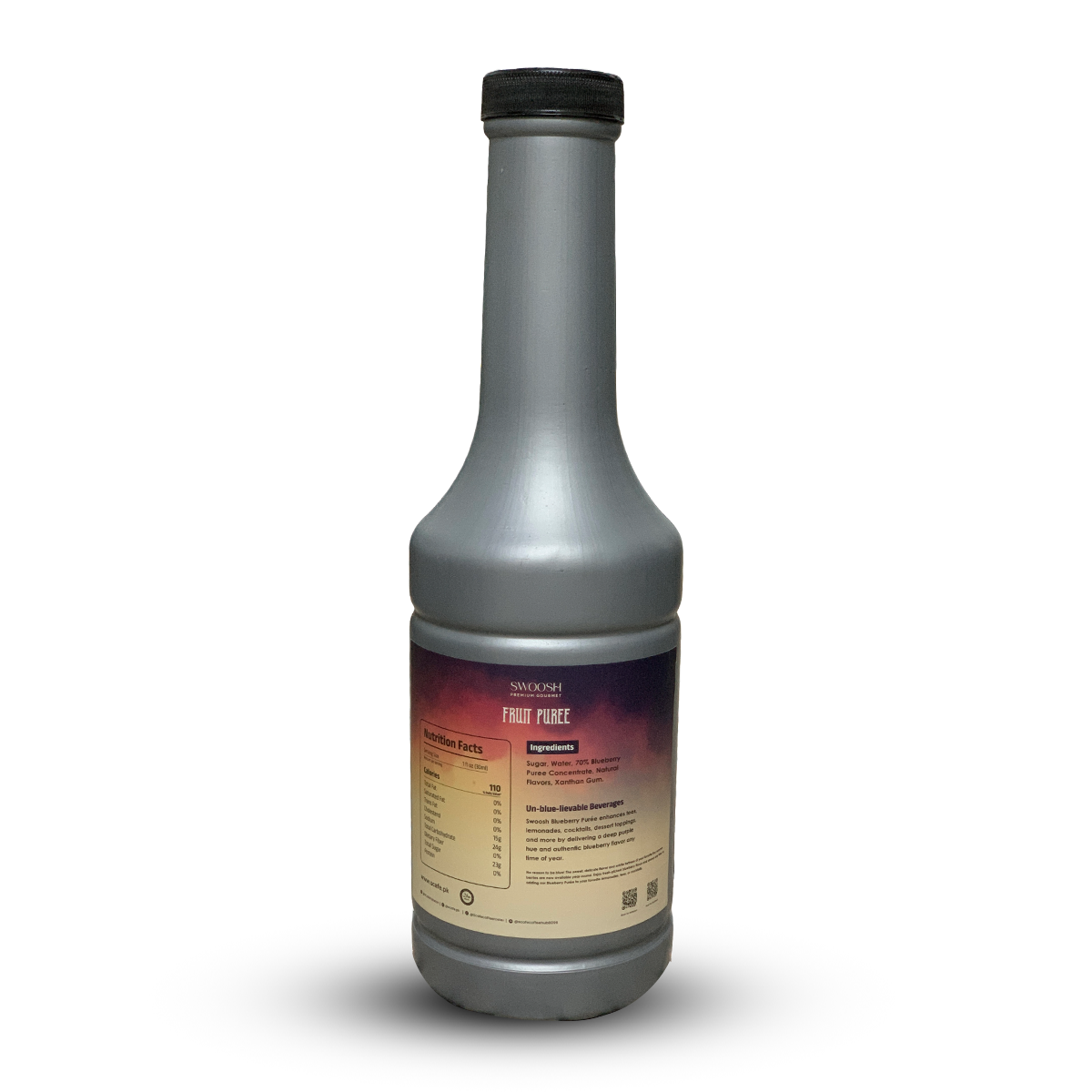 Swoosh Blueberry Puree - 1 kg