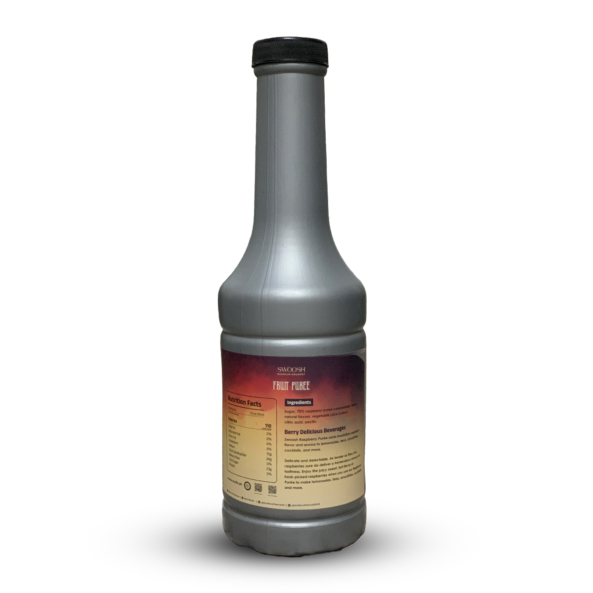 Swoosh raspberry Puree - 1 kg