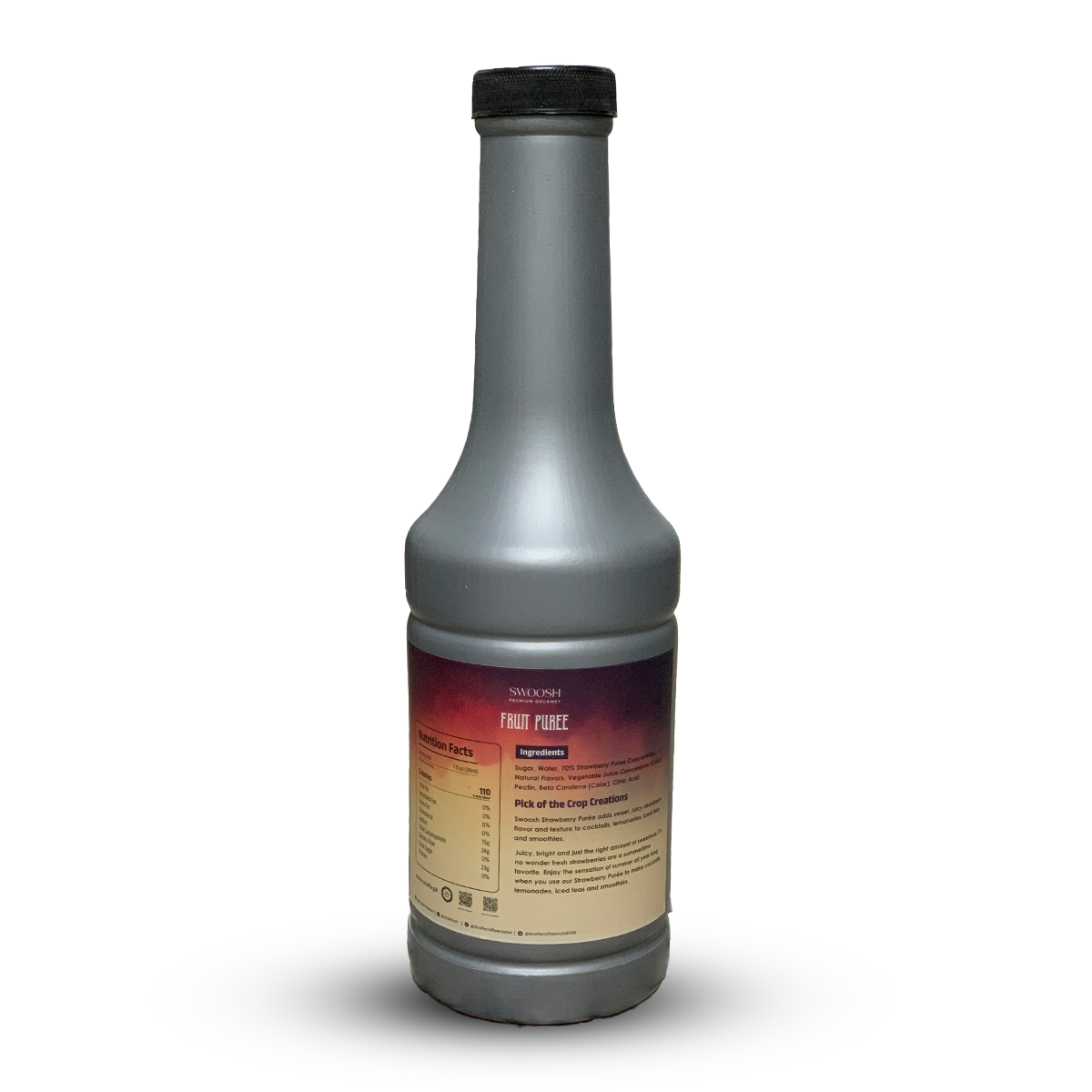 Swoosh Strawberry Puree - 1 kg