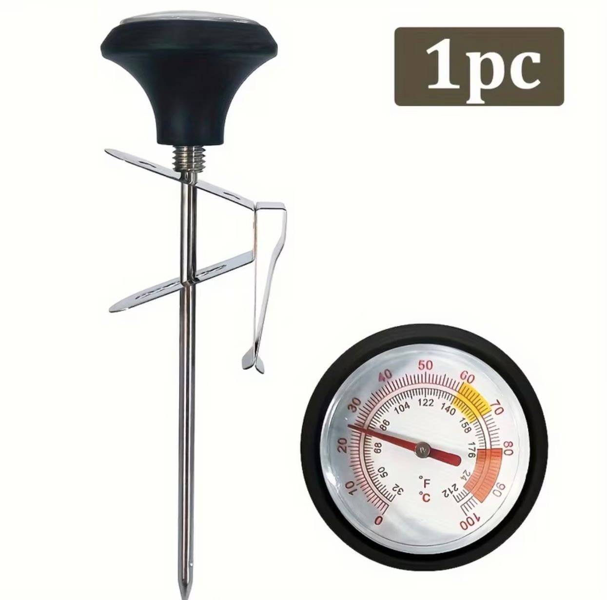 Stainless Steel Milk Coffee Thermometer